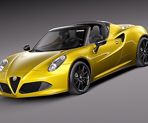 Alfa Romeo 4C Spider 2015
