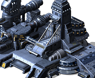 Sci Fi Building-Preparation Center 01