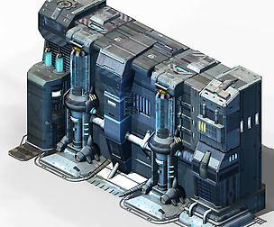 Sci Fi Building-connecting wall 02