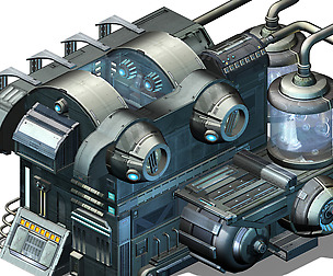 Sci Fi Building-Connection Wall 09