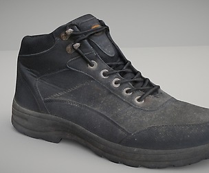 Low poly boot