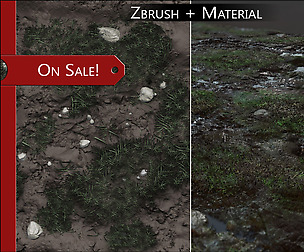 SALE! - Zbrush+Textures - Grass