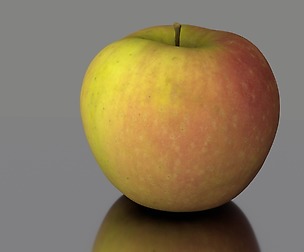 Apple low poly