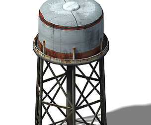 City-water tower 01