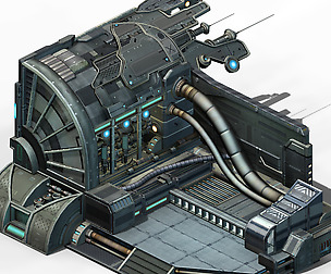Spaceship - interior wall 05