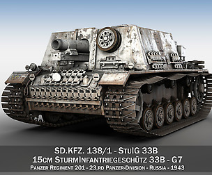 StuIG 33B - Self-propelled heavy Infantry Gun - G7