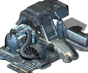 Machinery - Spacecraft - Functional Objects 03