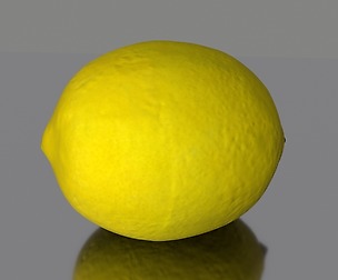Lemon low poly
