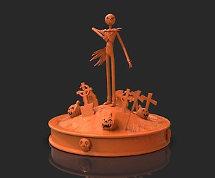 Jack Skelligton 3D Print