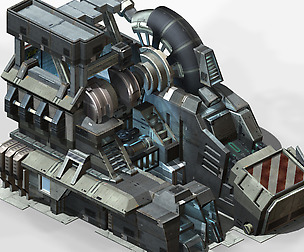 Machinery - Spacecraft - Functional Objects 011