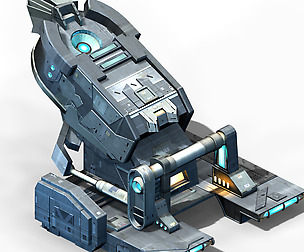 Machinery - Spacecraft - Functional Objects 014