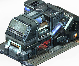 Machinery - Spacecraft - Functional Objects 015