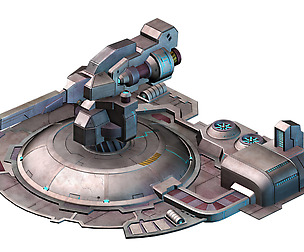 Mechanical Building - Fleet Turret 01