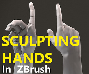 Sculpting Hands In Zbrush Premium Course