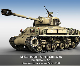 M51 Israel Super Sherman - 51