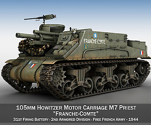 M7 Priest - Franche-Comte