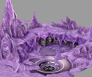 Battlestar - Icefield rupture ice surface 01