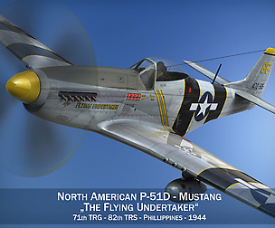 North American P-51D Mustang - Flying Undertaker