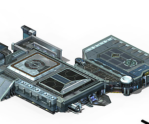 Spacecraft - Ground Platform 02