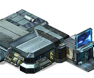 Spacecraft - Ground Platform 08