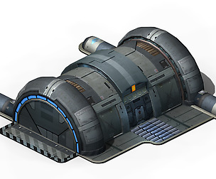 Spacecraft - small ground construction 02