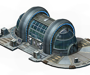 Spacecraft - small ground construction 07