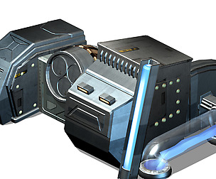 Spaceship - Ground Small Objects 02