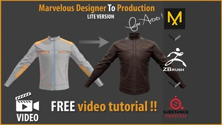 Marvelous Designer To Production! Lite cover