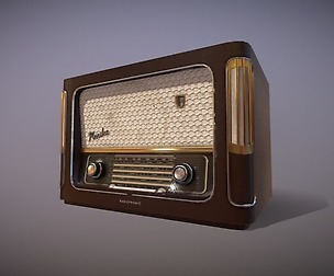 Vintage Radio (Telefunken 50's Radio)