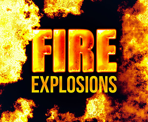 80 Photorealistic Fire Explosions