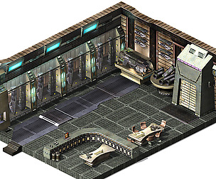 Future city - arsenal interior