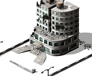 The future world - street waste 01