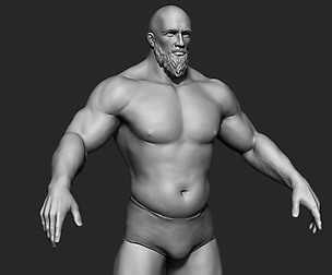 Male Body Sculpt 1