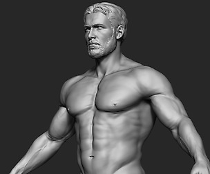 Male Body Sculpt 3