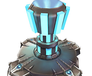 Rotating turret - electric shock type 01