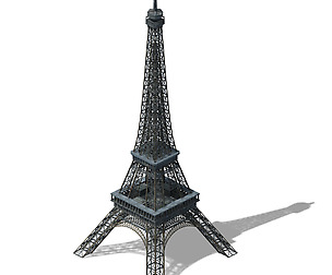 Different dimension - Eiffel Tower 01