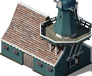 Different dimension - building - big windmill 02