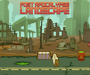Post-apocalypse Vector Landscape