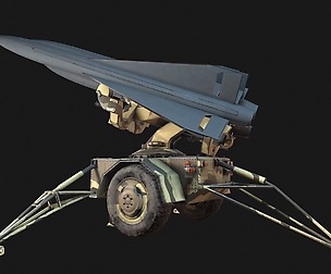 Low Poly PBR Missile Launcher