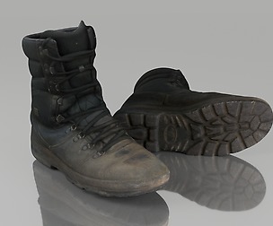 Dirty boots