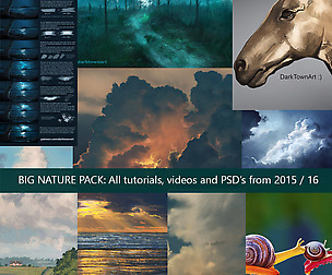 Huge Nature Tutorial Pack From 2015/ 16