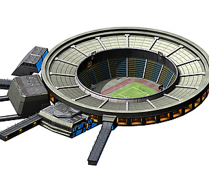 Different dimension - stadium - square 02