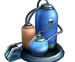 Machine-chemical reaction bottle 01