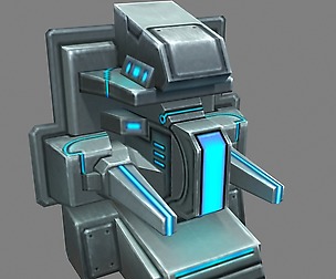 Wall Fortress - Machine Gun Type 02