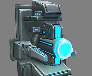 Wall Fortress - Machine Gun Type 03