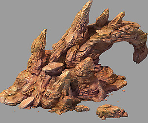 Desert - bizarre boulder 02