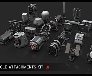 Vehicle attachments kit - 1