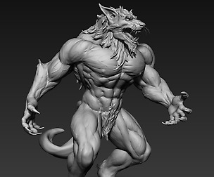 Warewolf Sculpt