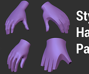 Stylized Hand Pack