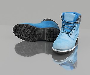 Low poly boots